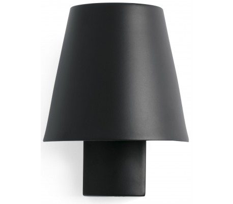 Væglampe i aluminium H14 cm 1 x LED 4W - Hvid