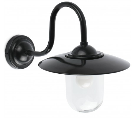 Industriel væglampe H37 cm 1 x E27 - Sort