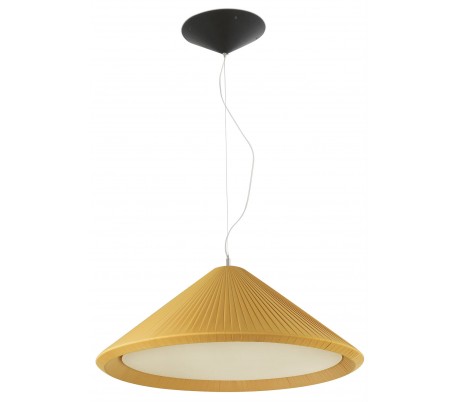 Lysekrone i satinbånd Ø70 cm 3 x E27 - Elfenben