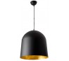 Industriel loftlampe i aluminium Ø45,5 cm 3 x E27 - Sort/Guld