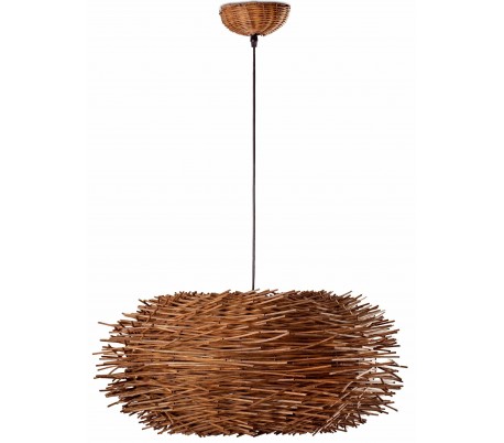 Industriel loftlampe i metal Ø40 cm 1 x E27 - Hvid