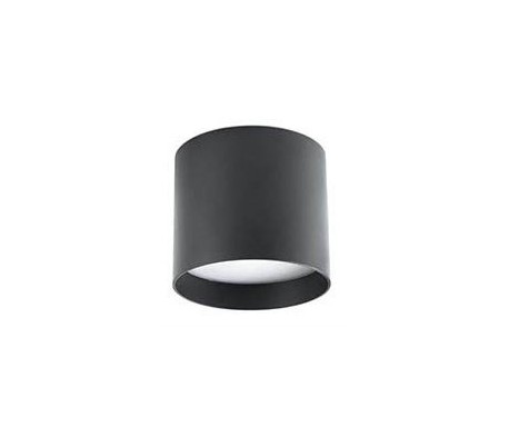Lysekrone i metal og træfinér Ø52 cm 3 x 6W LED - Sort/Natur