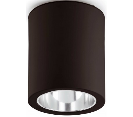 Påbygningsspot i aluminium Ø15,2 cm 1 x E27 - Hvid