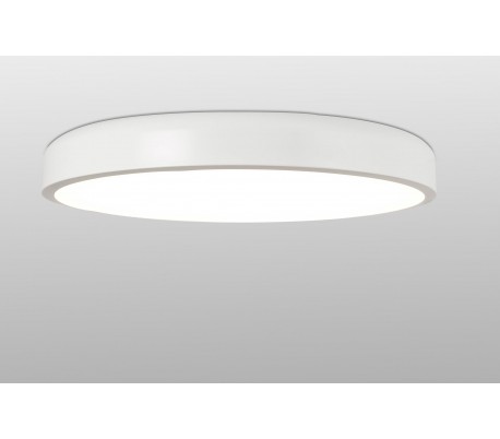 Påbygningsspot i aluminium Ø15 cm 1 x 30W LED - Hvid