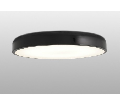 Plafond i metal og akryl Ø55 cm 1 x 36W LED - Hvid
