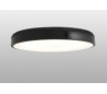 Plafond i metal og akryl Ø55 cm 1 x 36W LED - Sort