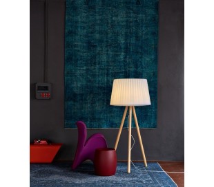 AGATA indendørs gulvlampe i Poleasy H180 x Ø80 cm - Hvid 2