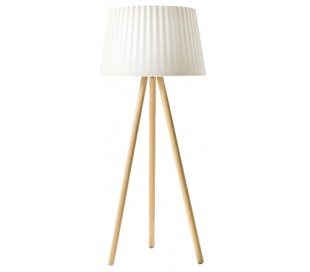 AGATA indendørs gulvlampe i Poleasy H180 x Ø80 cm - Hvid