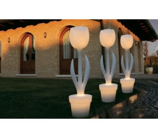 BABYLOVE indendørs gulvlampe i Poleasy H175 x Ø42 cm - Hvid 2