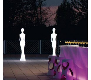 TULIP XL udendørs gulvlampe i Poleasy H151 x Ø37 cm - Hvid 2