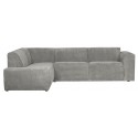 Moderne hjørnesofa med chaiselong 283 x 197 cm - Mørkegrå