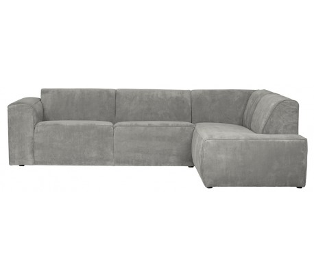 Moderne hjørnesofa med chaiselong 278 x 209 cm - Varm grøn