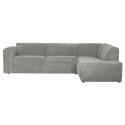 Moderne hjørnesofa med chaiselong 278 x 209 cm - Varm grøn