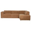 Moderne hjørnesofa med chaiselong 278 x 209 cm - Varm grøn