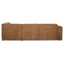 Moderne hjørnesofa med chaiselong 278 x 209 cm - Varm grøn