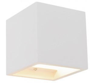 Moderne Loftspot i gips 2 x 10W LED - Hvid