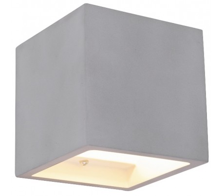 Moderne Up-Down væglampe i gips 1 x G9 - Hvid