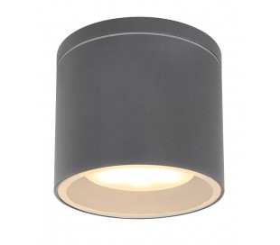 Moderne Udendørs Påbygningsspot Ø10,8 cm 1 x GX53 - Hvid