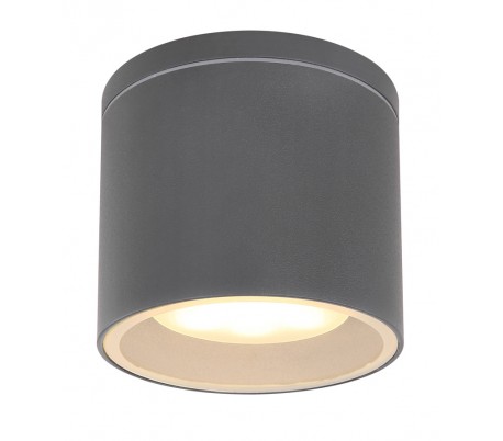 Moderne Udendørs Påbygningsspot Ø10,8 cm 1 x GX53 - Hvid