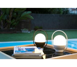 Trådløs bordlampe H20 cm 1 x LED 1-3W Dæmpbar - Hvid 2