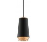 Fahrenheit Loftlampe i jern Ø21 cm 1 x E27 - Antik guld/Sort