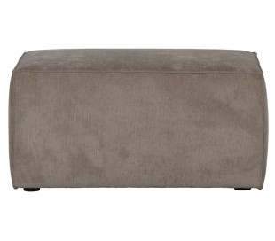 Moderne puf til sofa 84 x 62 cm - Antracit 2