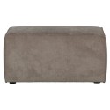 Moderne puf til sofa 84 x 62 cm - Antracit
