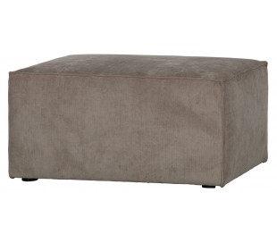 Moderne puf til sofa 84 x 62 cm - Antracit
