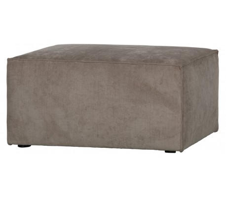 Moderne puf til sofa 84 x 62 cm - Antracit