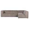 Moderne hjørnesofa med chaiselong 278 x 209 cm - Varm grøn