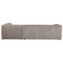 Moderne hjørnesofa med chaiselong 278 x 209 cm - Varm grøn