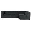 Moderne hjørnesofa med chaiselong 284 x 183 cm - Khaki