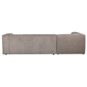 Moderne hjørnesofa med chaiselong 284 x 183 cm - Khaki