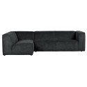 Moderne hjørnesofa med chaiselong 284 x 183 cm - Khaki