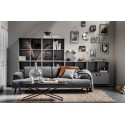 Moderne 3-personers sofa i velour 234 x 93 cm - Champagne