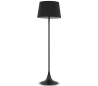 LONDON Gulvlampe i metal og tekstil H174 cm 1 x E27 - Sort