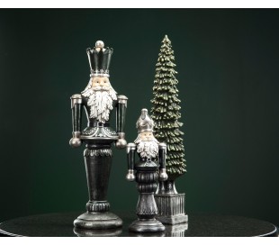 Juletræ i polyresin H50 cm - Antik grøn 2