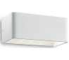 CLICK Væglampe i aluminium B20 cm 1 x 12W LED - Hvid