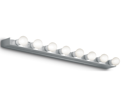 PRIVE Væglampe i metal B60,5 cm 6 x E14 - Krom