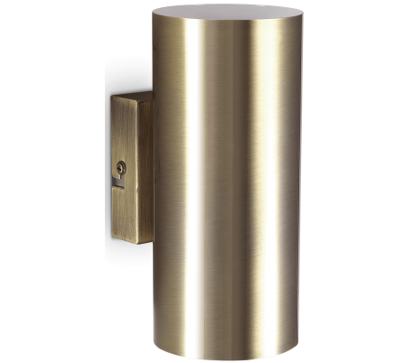 HOT Væglampe i metal H18 cm 2 x GU10 - Antik kobber