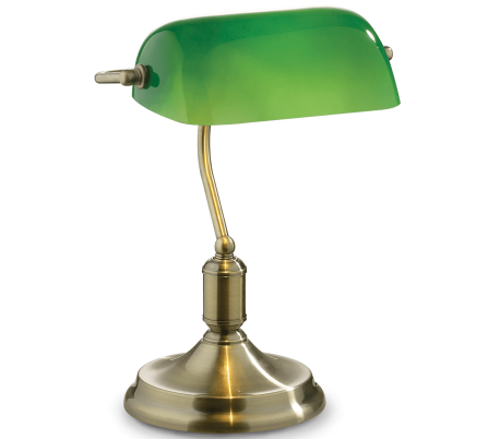 STUDIO Bordlampe i metal og glas H41 cm 2 x G9 - Krom/Hvid