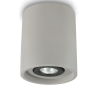OAK Påbygningsspot i beton Ø13,5 cm 1 x GU10 - Grå