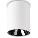MOOD Påbygningsspot i metal Ø9 cm 1 x GU10 - Hvid/Sort