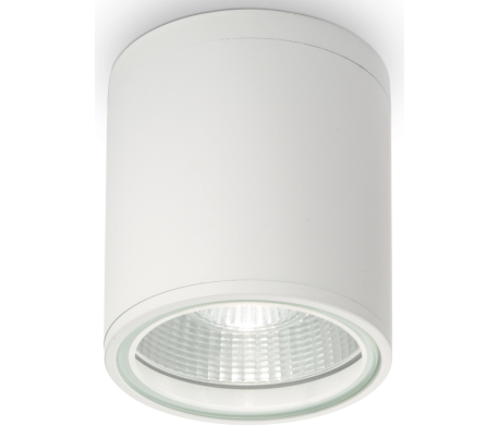 GUN Påbygningsspot i metal Ø11 cm 1 x GU10 - Aluminium