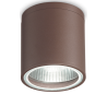 GUN Påbygningsspot i metal Ø11 cm 1 x GU10 - Brun