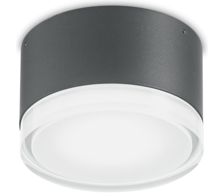 URANO Påbygningsspot i aluminium Ø12 cm 1 x GX53 - Hvid