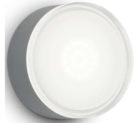 URANO Påbygningsspot i aluminium Ø16 cm 1 x GX53 - Hvid