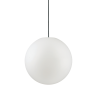 SOLE Loftlampe i kunststof Ø30 cm 1 x E27 - Hvid