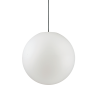 SOLE Loftlampe i kunststof Ø40 cm 1 x E27 - Hvid