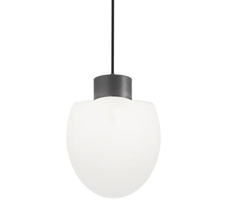 ARMONY Loftlampe i aluminium og kunststof Ø28 cm 1 x E27 - Antracit